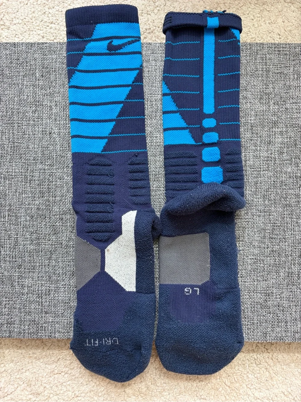 Nike Men's Low-Cut Athletic Socks - Red, Pink & Navy (3-Pack)
